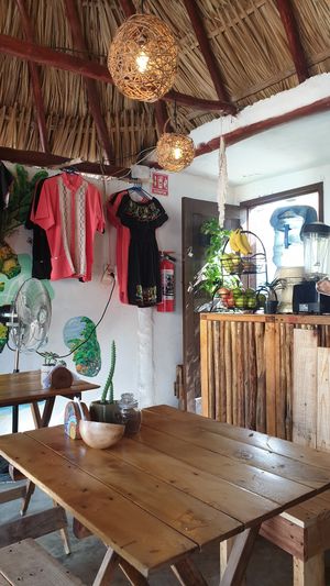 Inside Arte Sano at Arte Sano in Holbox