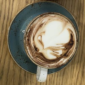 Cappuccino   at The Shaw Cafe in London