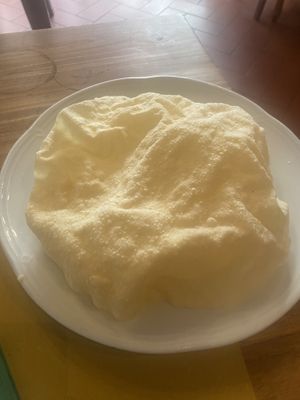 Papadum  at Bibliothe in Rome