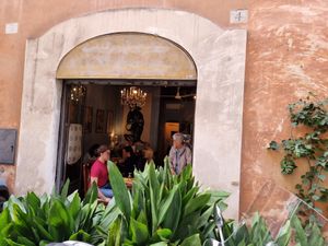 Front at Bibliothe in Rome