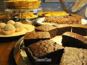 curried vegetable soup with almond, mint pesto at Bibliothe in Rome