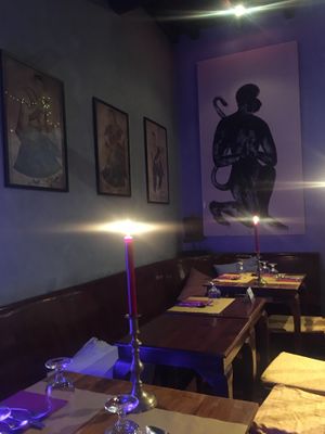 Inside at Bibliothe in Rome