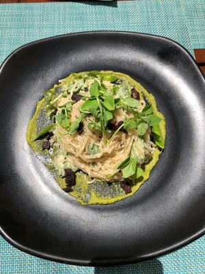 Cacio e Pepe  at Four Seasons Cabana Restaurant in Beverly Hills