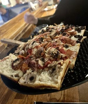   at Brown Dog Pizza in Telluride