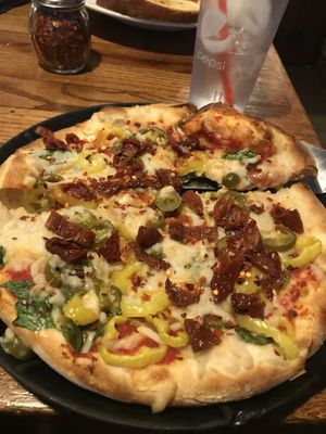   at Brown Dog Pizza in Telluride