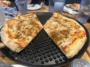   at Brown Dog Pizza in Telluride