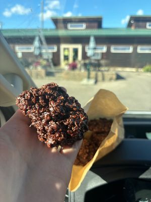 Vegan Chocolate Granola Cookies   at Down to Earth in Fort Nelson