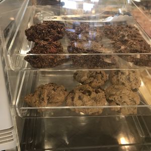 Vegan cookies at Down to Earth in Fort Nelson