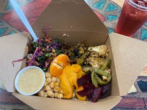 Seasonal Buddha Bowl at The Dragonfly in Ocala
