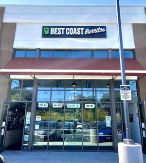 Easy access with large parking area at Best Coast Burritos in Oakland