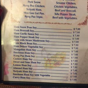 menu4 at Rice King in Provo