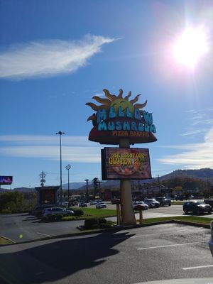 Mellow Mushroom Sign at Mellow Mushroom - Parkway in Pigeon Forge