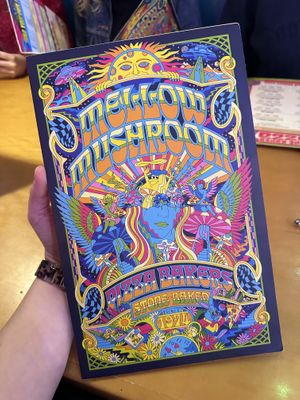 Menu 1  at Mellow Mushroom - Parkway in Pigeon Forge