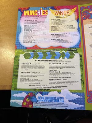 Menu 3  at Mellow Mushroom - Parkway in Pigeon Forge