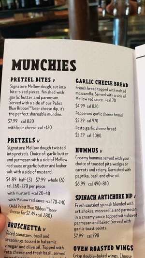 Hummus at Mellow Mushroom in Columbia