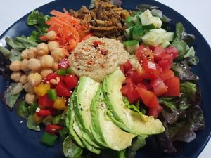 Buddha bowl. at Grandma's Garden in Pai