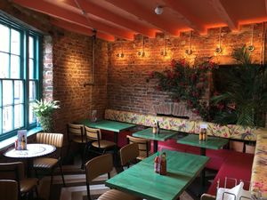 Interior (from social media) at Zapatista in Durham