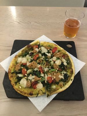 recommend to me at the restaurant  at Virtuous Pie in Toronto