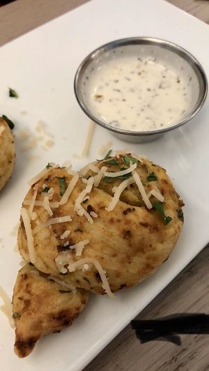 Garlic knots  at Virtuous Pie in Toronto