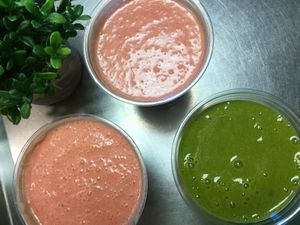 smoothies at Freighthouse Market & Cafe in Lyndonville