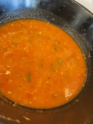 Lentil soup at Copper Branch in Bowmanville