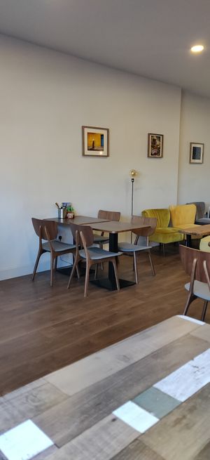 Decor at Gon Cafe in Edinburgh