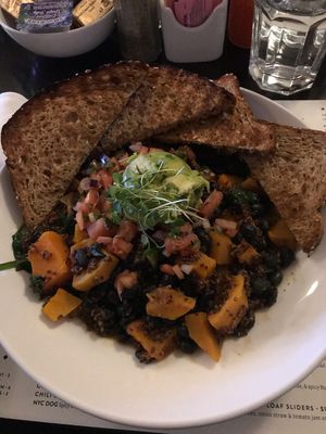 No Huevos Racheros- ABSOLUTELY OBSESSED at The Mercantile Kitchen & Bar in Saratoga Springs