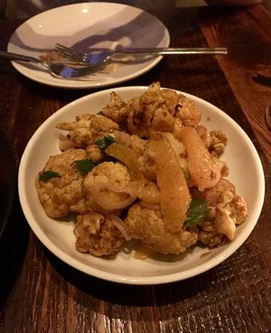 Cauliflower dish  at Beauty & Essex in Las Vegas