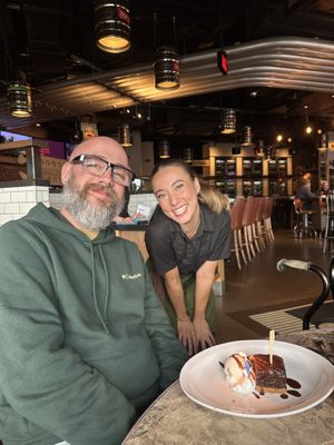 Our awesome sauce server Kyraa  at Beertown Public House in London