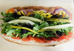 Italian hoagie  at Kelley Farm Kitchen in Harpers Ferry