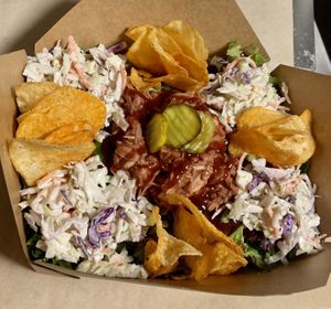 Pit master salad at Kelley Farm Kitchen in Harpers Ferry