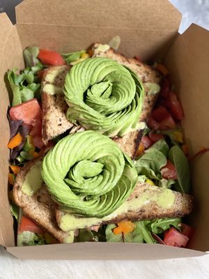 Avocado Toast  at Kelley Farm Kitchen in Harpers Ferry