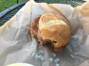 Crabby Sandwich at Kelley Farm Kitchen in Harpers Ferry