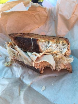 Huge Reuben  at Kelley Farm Kitchen in Harpers Ferry