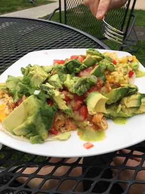 Hubby’s meal at Kelley Farm Kitchen in Harpers Ferry