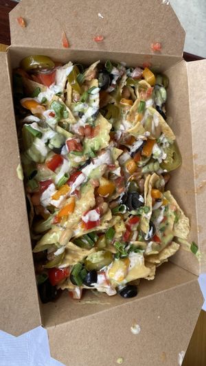 Ultimate nachos   at Kelley Farm Kitchen in Harpers Ferry