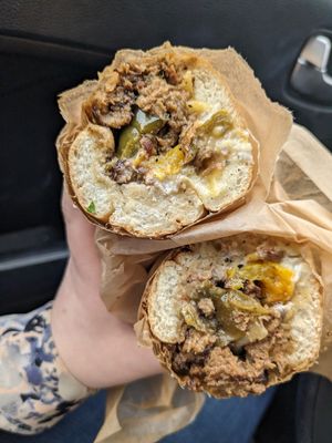 Philly at Kelley Farm Kitchen in Harpers Ferry