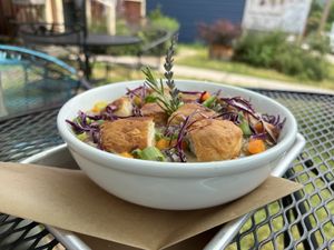 Pot pie  at Kelley Farm Kitchen in Harpers Ferry