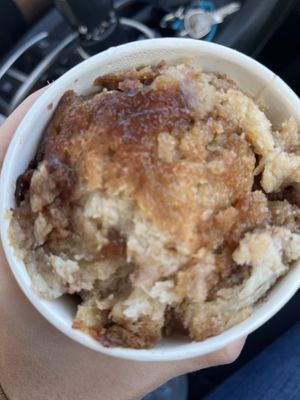 Orange Cinnabon bread pudding  at Kelley Farm Kitchen in Harpers Ferry