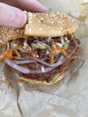 BBQ Jack 🤍🌱  at Kelley Farm Kitchen in Harpers Ferry