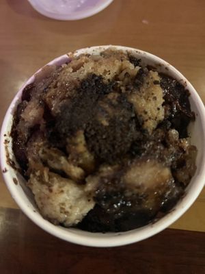 Banana chocolate chip bread pudding  at Kelley Farm Kitchen in Harpers Ferry