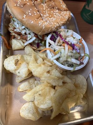 BBQ jackfruit   at Kelley Farm Kitchen in Harpers Ferry