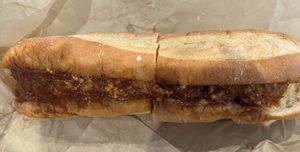 Meatball sub special 🤍🌱  at Kelley Farm Kitchen in Harpers Ferry