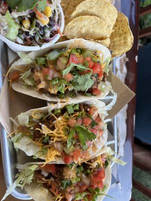 Impossible tacos  at Kelley Farm Kitchen in Harpers Ferry