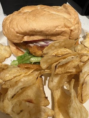 Hearty havarti special 🤍🌱  at Kelley Farm Kitchen in Harpers Ferry