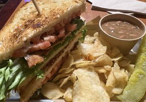 TLT special 🤍🌱 #Veganuary at Kelley Farm Kitchen in Harpers Ferry