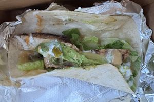 Amazing "chicken" tacos 🤍🌱  at Kelley Farm Kitchen in Harpers Ferry