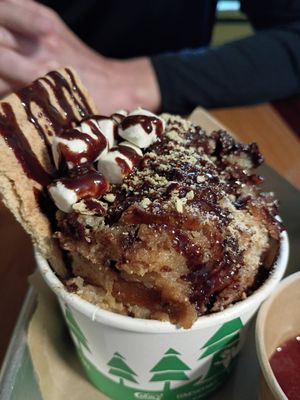 S'mores bread pudding at Kelley Farm Kitchen in Harpers Ferry