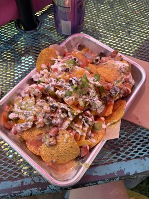 Vegan nachos  at Kelley Farm Kitchen in Harpers Ferry