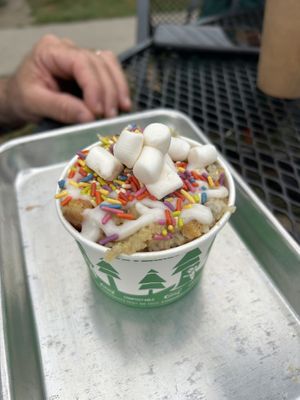 Birthday cake bread pudding!  at Kelley Farm Kitchen in Harpers Ferry